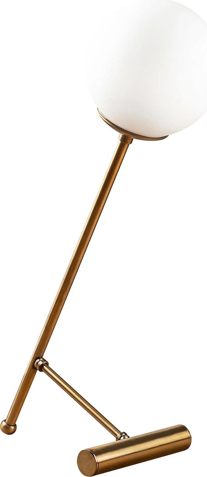 Llambë tavoline Opviq, Golf - 5023, vintage, e bardhë, 30x30x51cm