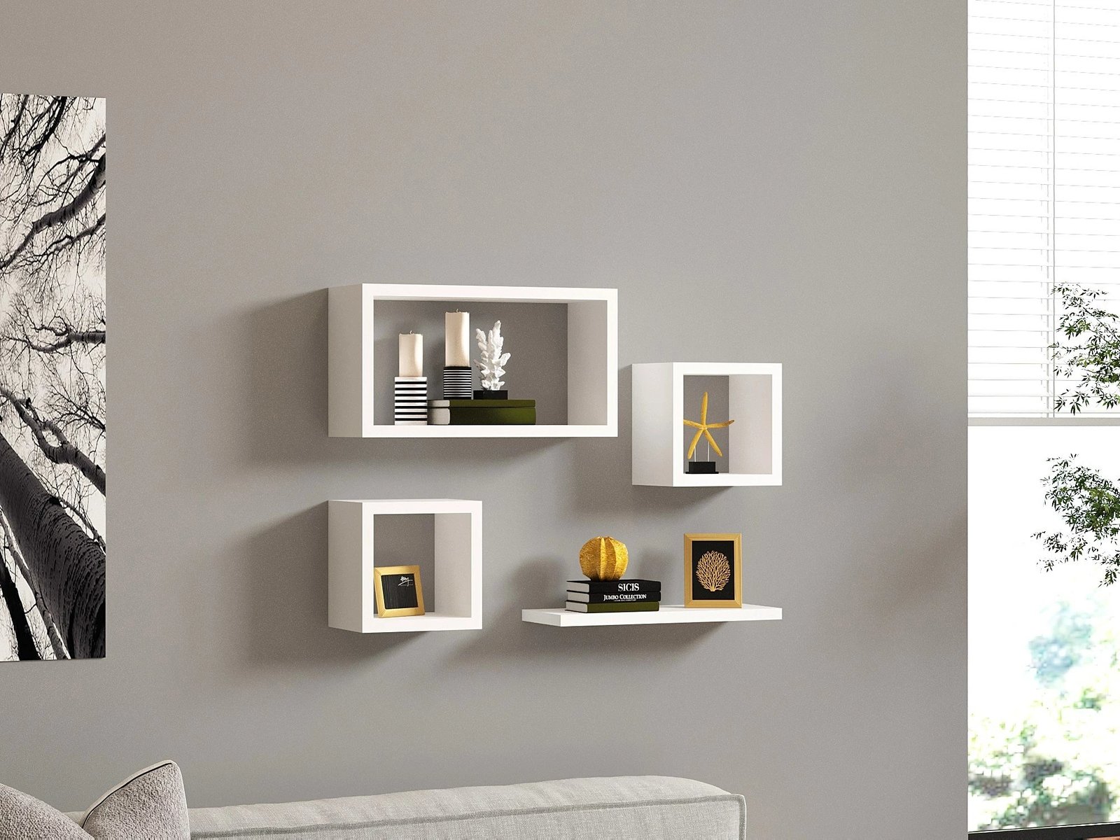 Raft muri Hanah Home, Babi, ngjyrë e bardhë