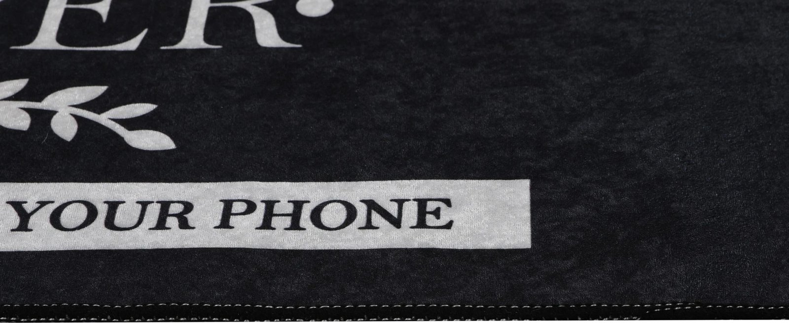 Tapet banjoje Mijölnir, për tualet, ngjyrë e zezë