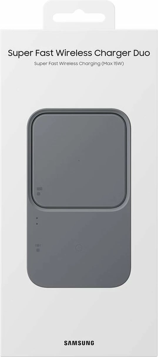 Karikues wireless Samsung Wireless Charger Duo EP-P5400BBEGEU, 15W, Qi, i zi