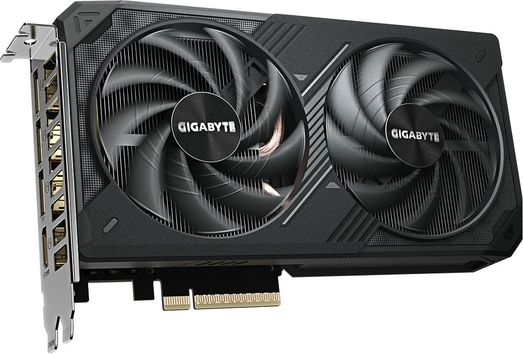 Kartelë grafike Gigabyte GeForce RTX 5060 Ti, 8GB GDDR7, WINDFORCE 2X, e zezë