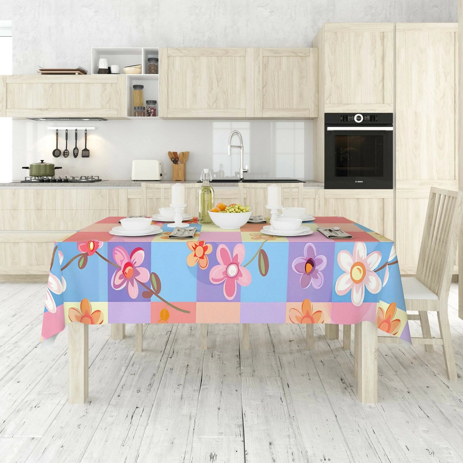 Mbulesë tavoline Hermia, Asr-tblclt25-34, 140x300cm