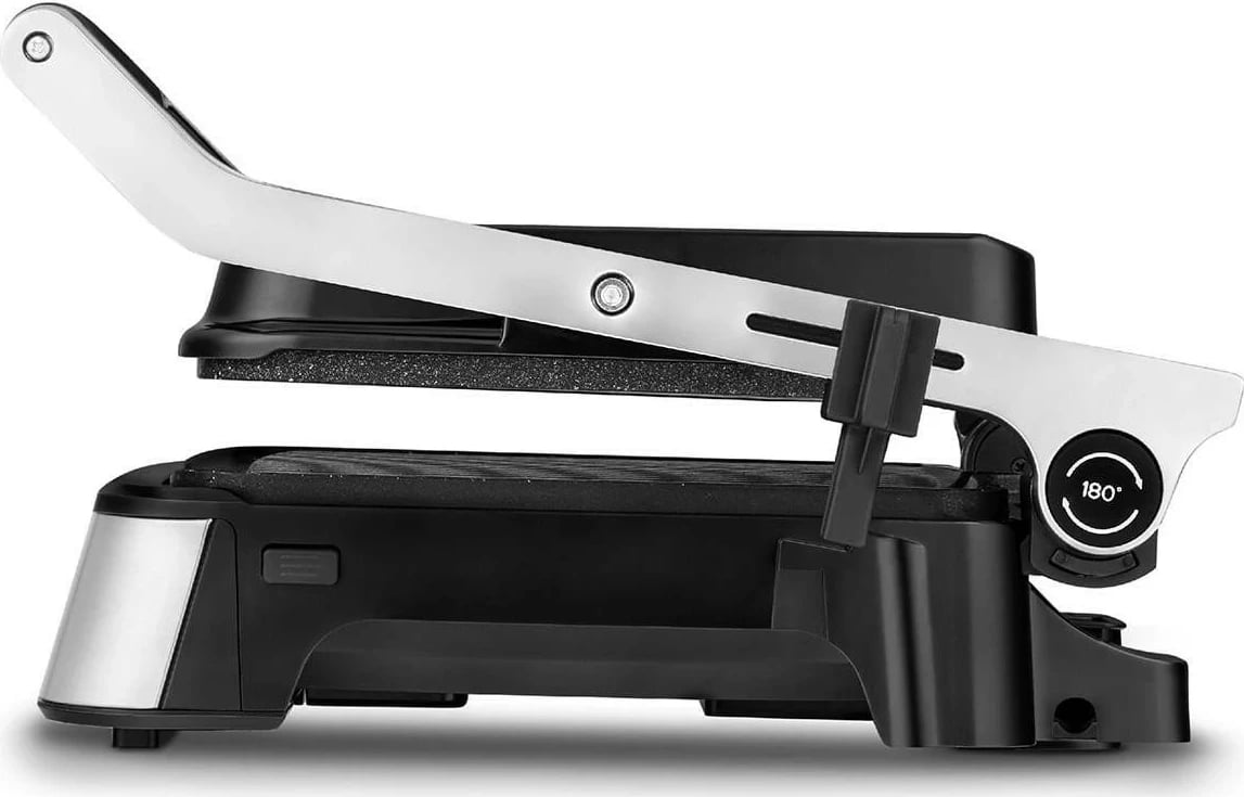 Grill tavoline Zeegma Grill Chef 2w1, ngjyrë e zezë-argjendtë
