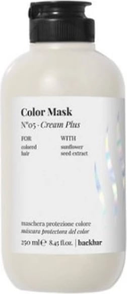Maskë për flokë FARMAVITA Back Bar Color Mask Nº05 Cream Plus unisex 250ml