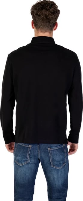 Polo për meshkuj Armani Exchange, e zezë