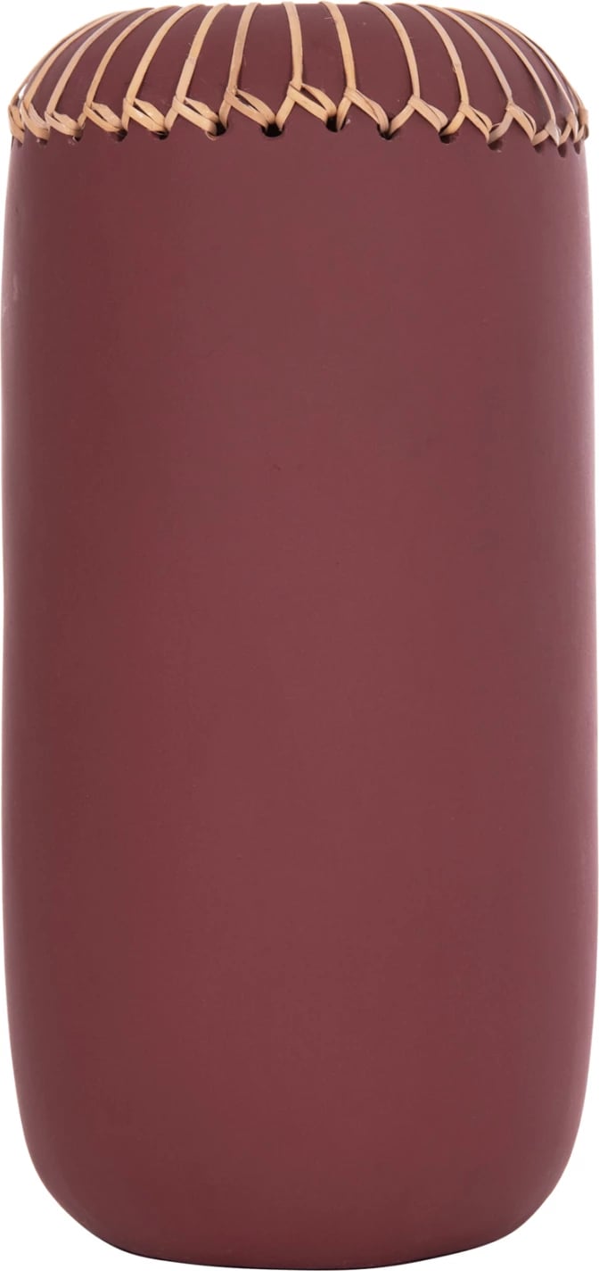 Vazo dekorative tavoline LENNOX, terrakotë, e kuqe maron, FH4675.06S, 18x33cm Vazo dekorative tavoline LENNOX, terrakotë, e kuqe maron, FH4675.06S, 18x33cm