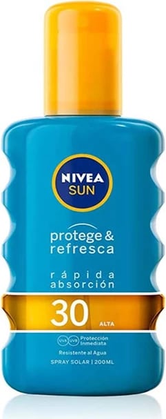 Spray për diell Nivea Sun Protect & Refresh SPF30, unisex, 200ml