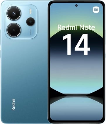 Celular Xiaomi Redmi Note 14, 6.67" 8+256GB, DS, i kaltër