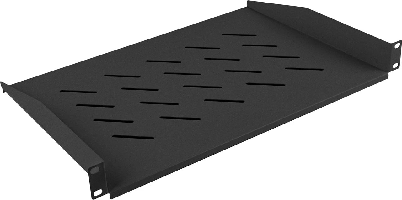 Raft për kabinet Lanberg AK-1008-B, 19'', i zi 