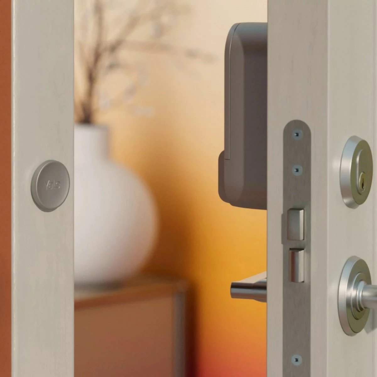 Set Yale Dot 3-pak, aksesor smart për brava inteligjente, NFC/Bluetooth/WiFi, e zezë