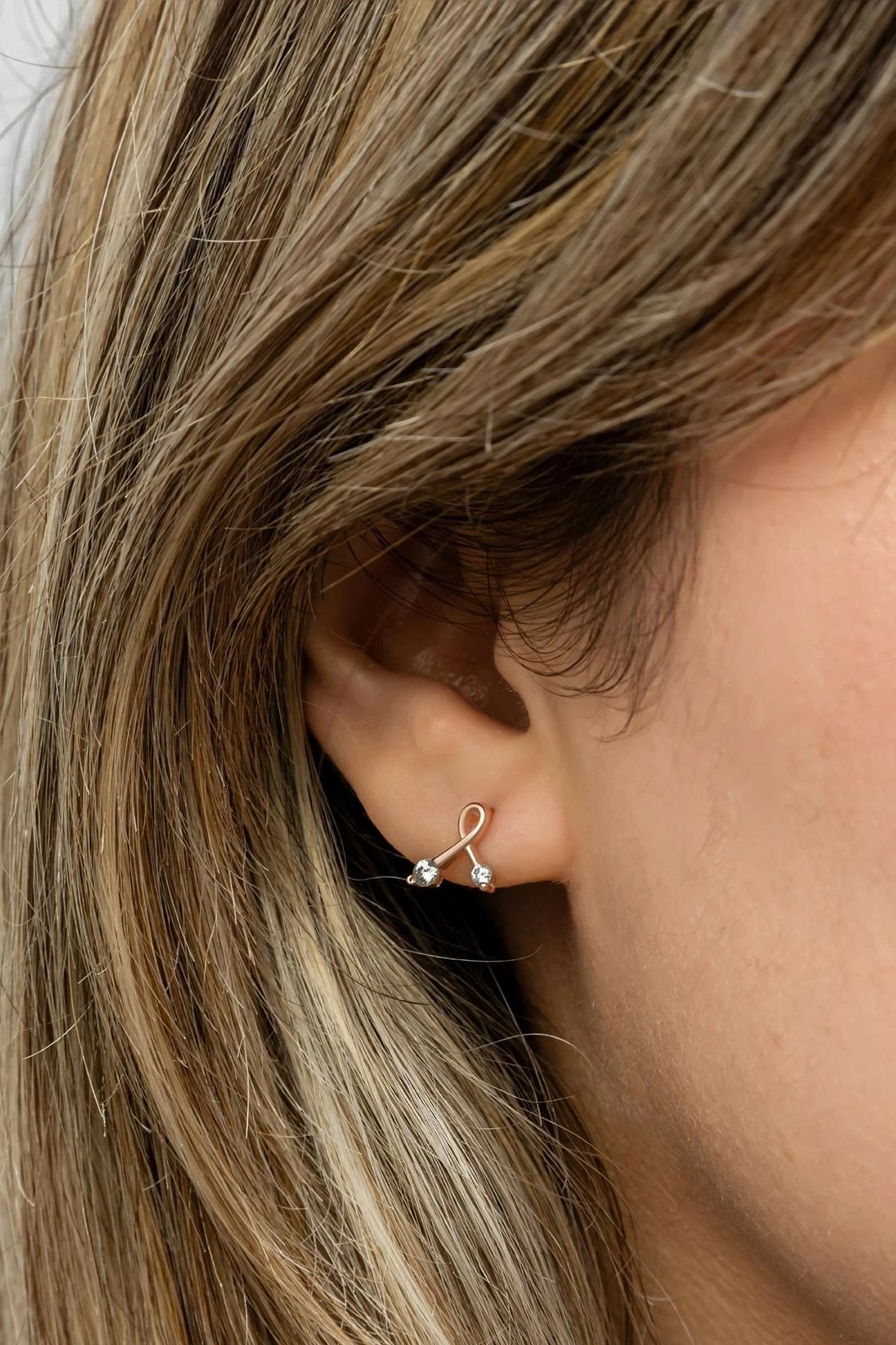 Vathë argjendi Jumeon, ngjyrë ari rozë, NRZ999493