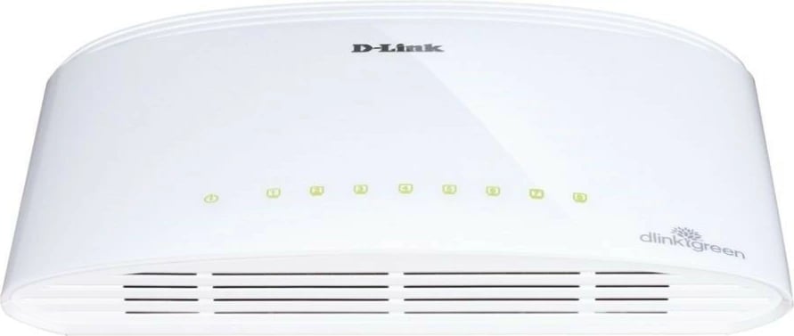Switch D-Link DGS-1008D/E, 8 porta gigabit, desktop, i bardhë