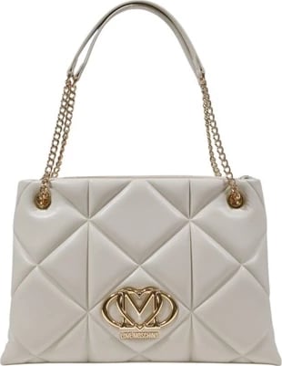 Çantë Love Moschino, femra, beige