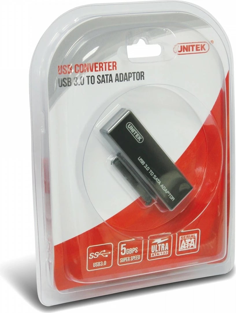 Adapter USB 3.0 në SATA III Unitek Y-1039, i zi