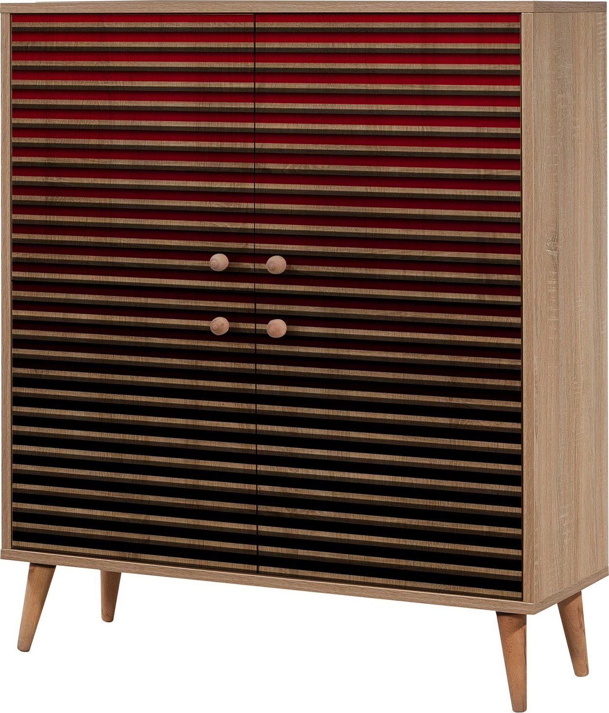 Dollap multifunksional Hanah Home, Multilux-221, ngjyrë lisi Sonoma