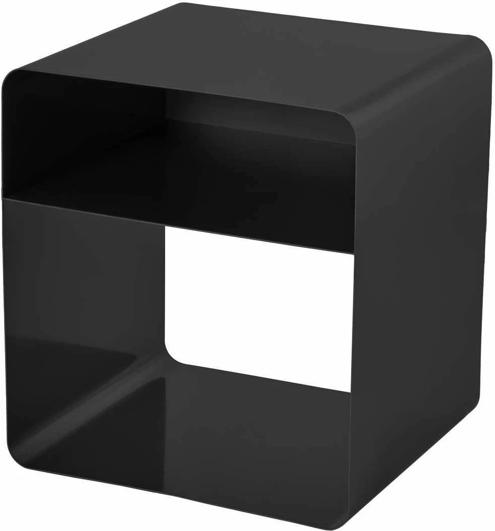 Tavolinë anësore metalike, ngjyrë e zezë, Skye Decor, SHB-012, 45x50x56 cm Tavolinë anësore metalike, ngjyrë e zezë, Skye Decor, SHB-012, 45x50x56 cm