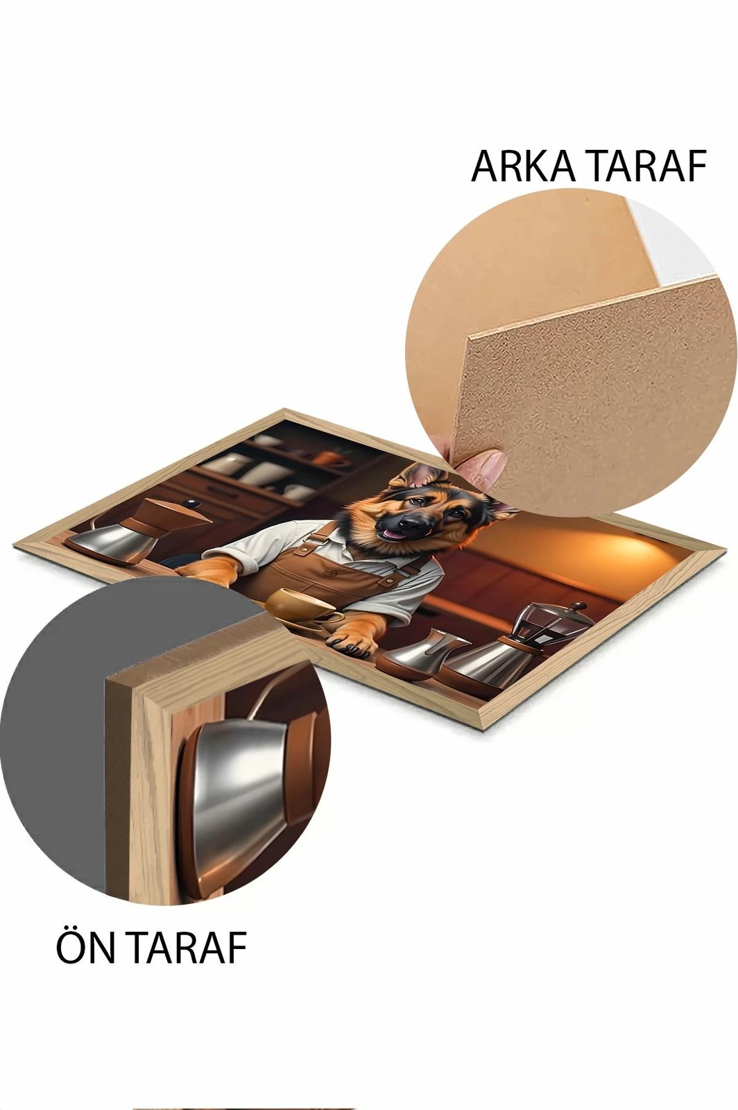 Pikturë dekorative, shumëngjyrëshe, Wallity, Arthynmodelyty2030-6, 20x30cm