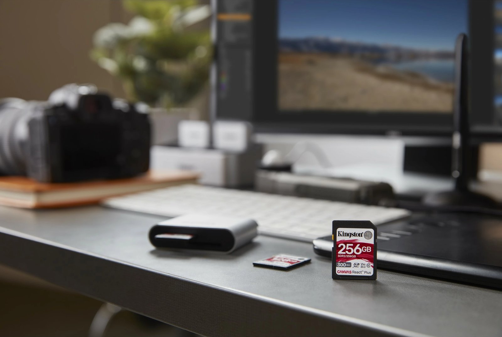 Kartelë SD Kingston Canvas React Plus 256GB, UHS-II, 300R/260W, e zezë