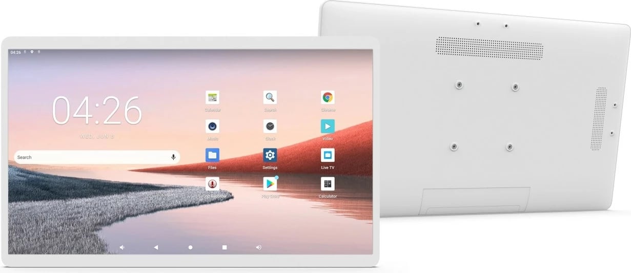 Tablet ALLNET 24 Zoll Android 12 RK3588, ngjyrë bardhë