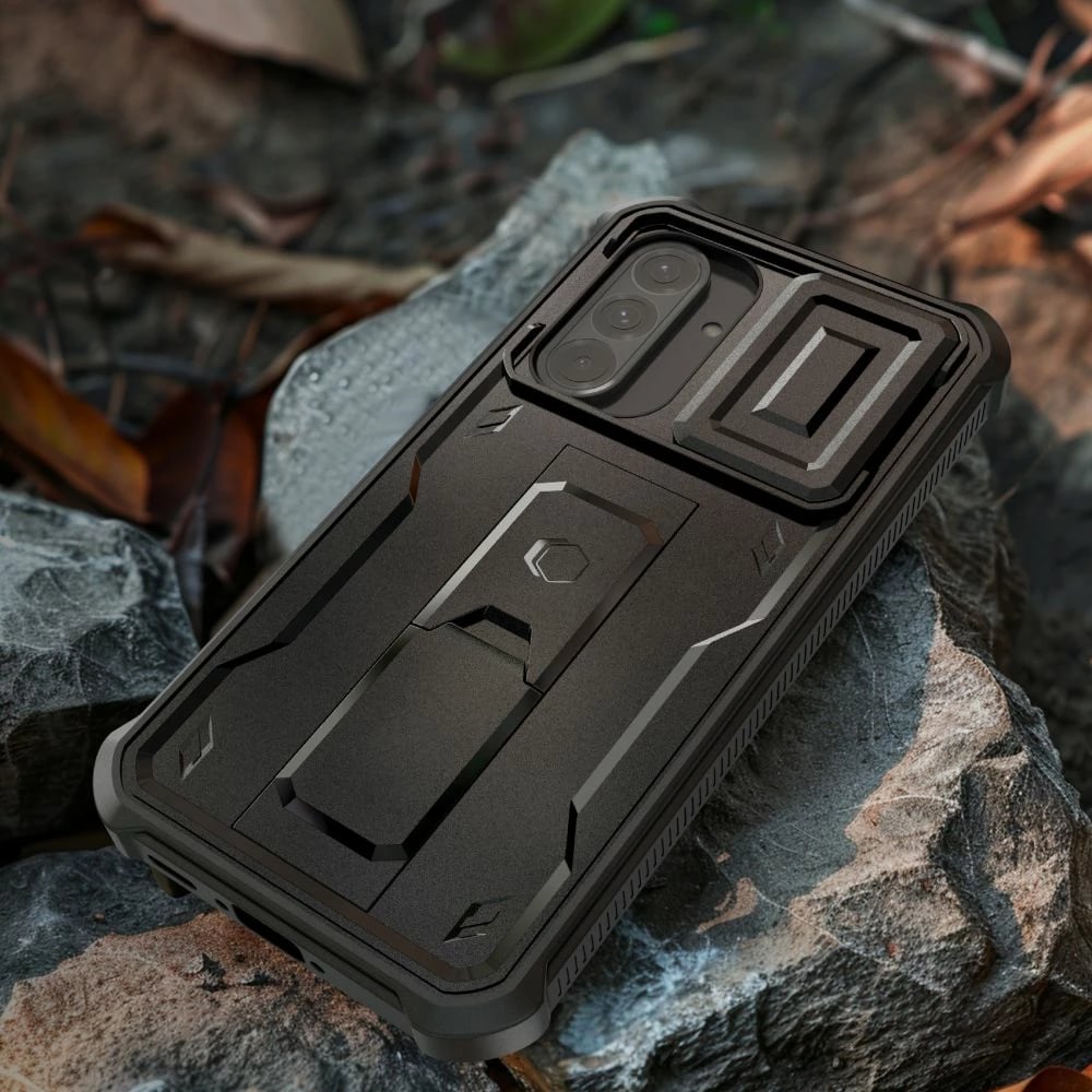 Mbështjellës Tech-Protect Kevlar Cam+ për Samsung Galaxy A36 5G, i zi