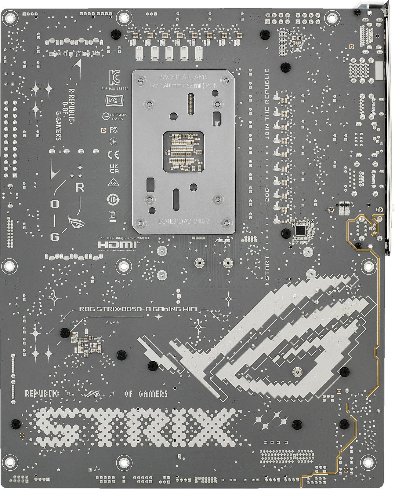 Pllakë amë ASUS ROG STRIX B850-A Gaming WIFI, AM5