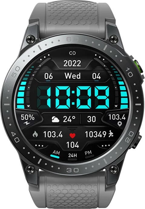 Smartwatch Zeblaze Ares 3 Pro, 1.43", 400 mAh, Gri