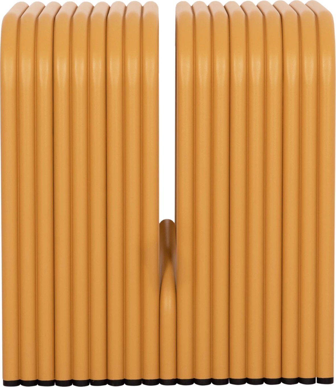 Karrige e ulët INTREPID, alumin, ngjyrë mustardë, 40x38x42.5cm