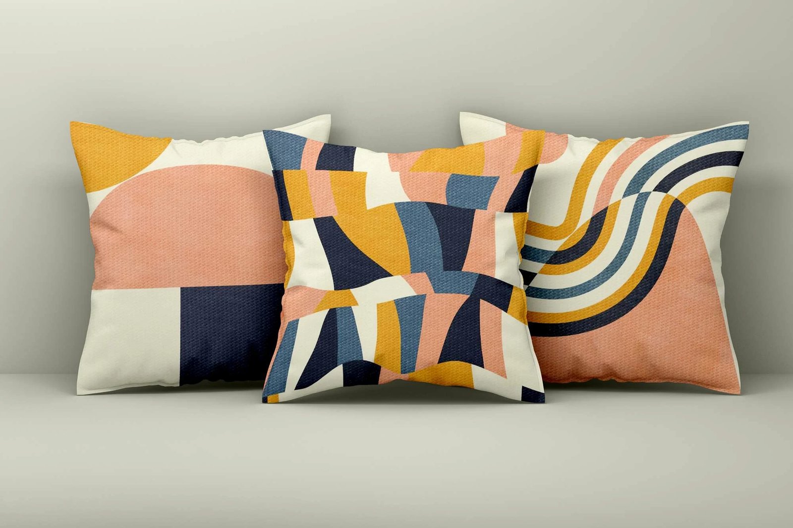 Set jastëkësh dekorativ (3 copë), dizajn Aberto, Asr_plw25 - 16