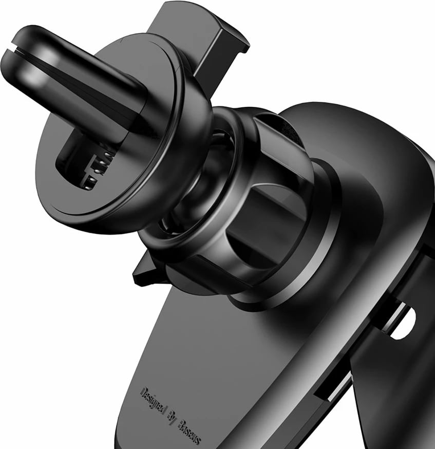 Mbajtës graviteti për celular Baseus SUYL-01, për grilë ventilimi, i zi