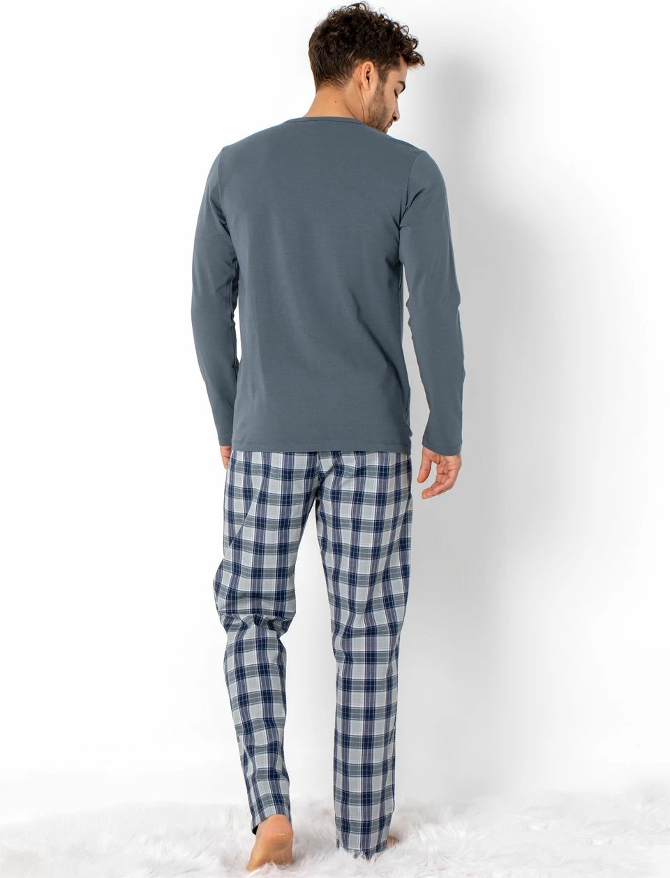 Pizhama për burra, ngjyrë fume, Jumeon 002-000308