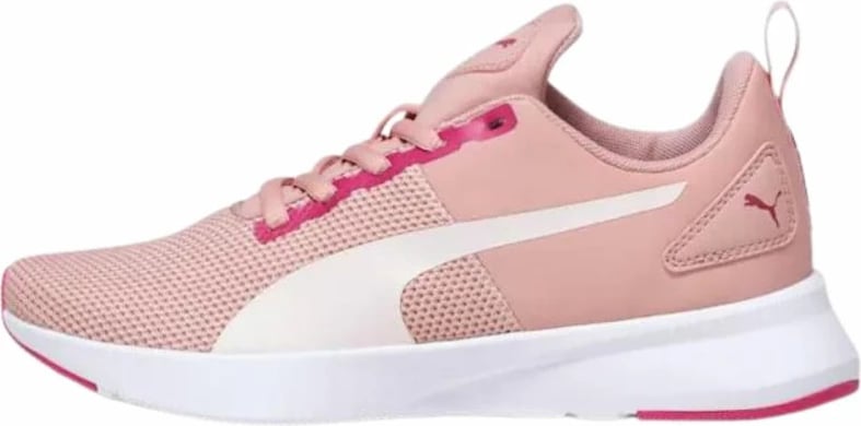 Atlete për fëmijë Puma, të bardha dhe rozë