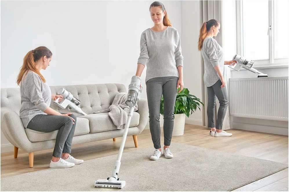 Fshesë elektrike Sencor SVC 7522WH – 2in1, e bardhë