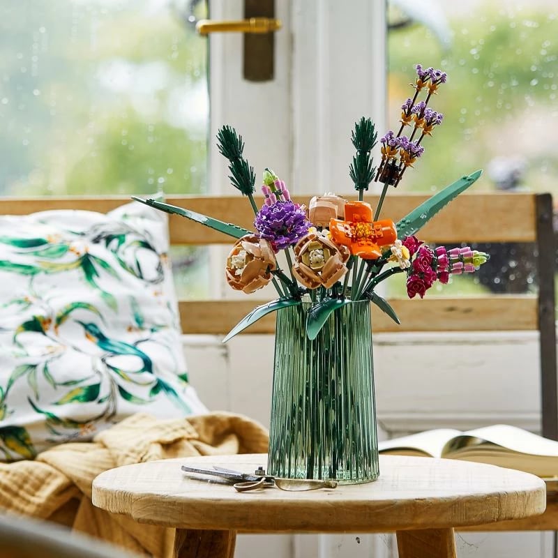 Set ndërtimi, LEGO, Creator Flower Bouquet 10280 18+, 756 copa, e zezë