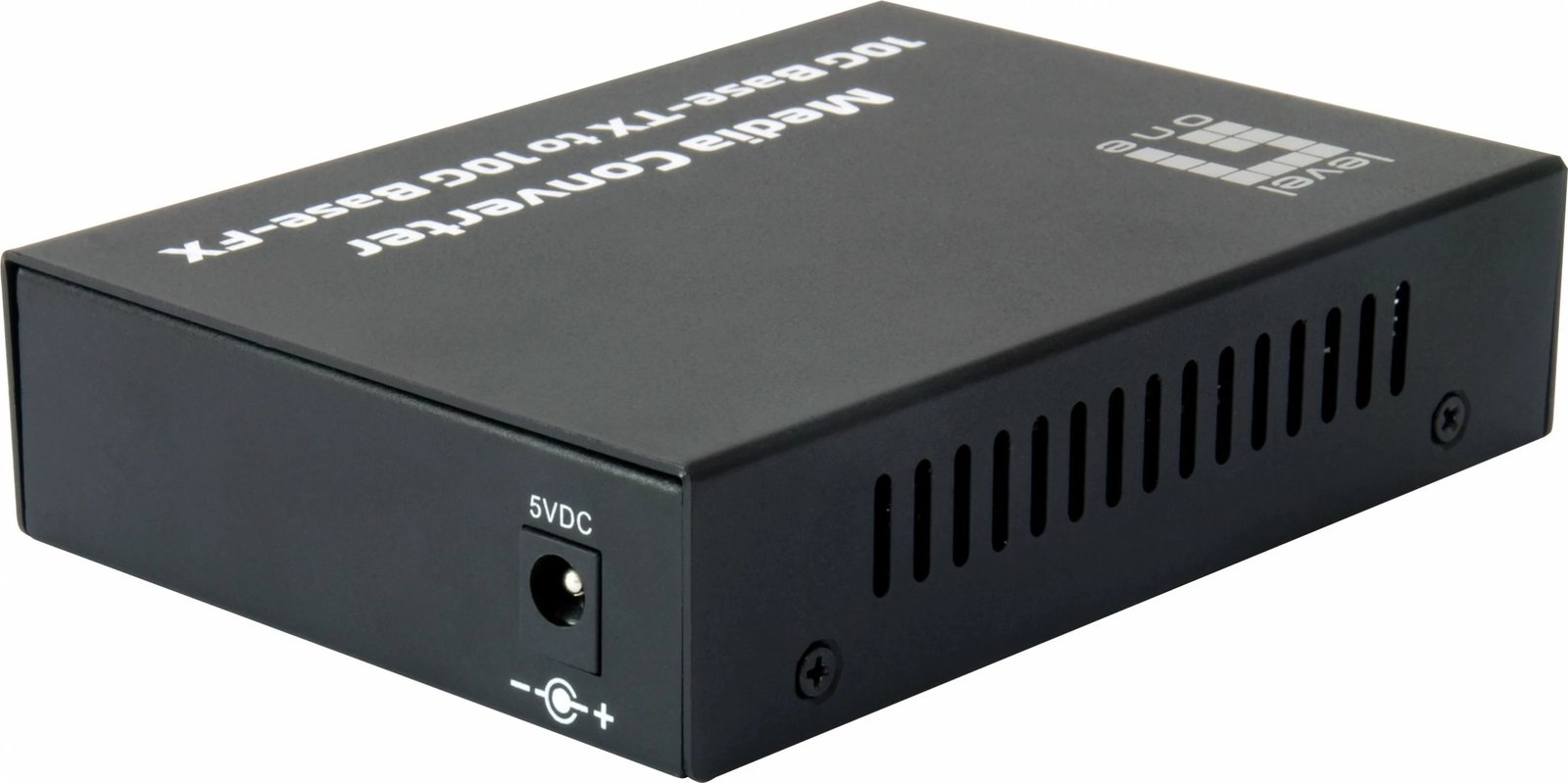 Konvertues rrjeti Level One GVT-0500, 10Gbit, SFP+ në RJ45, i zi