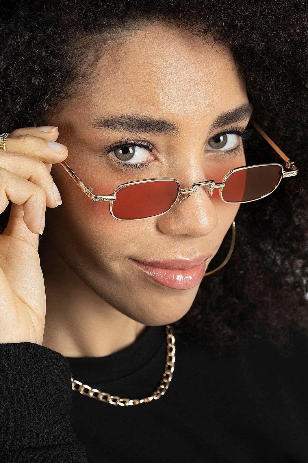 Syze dielli për gra, Jumeon, ngjyrë ari dhe e kuqe, Pl21Kg108R007