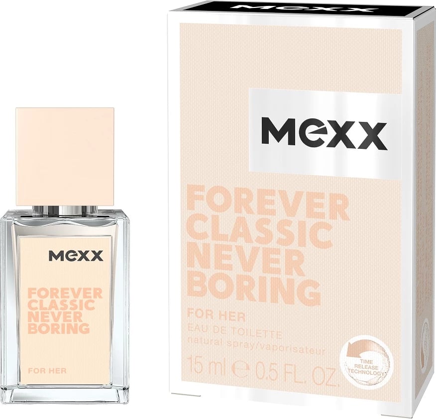 Eau de Toilette për femra Mexx Forever Classic Never Boring For Her 15ml