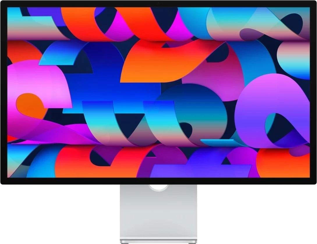 Monitor Apple Studio Display Retina 27 inç, 5K, rregullim lartësie dhe pjerrësie, argjendtë