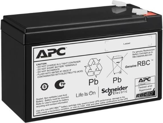Bateri zëvendësuese APC APCRBC177, 24V, 9Ah, e zezë