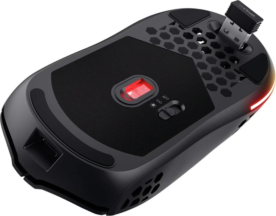 Maus gaming Trust GXT 929 Helox, wireless, 4800 DPI, i zi