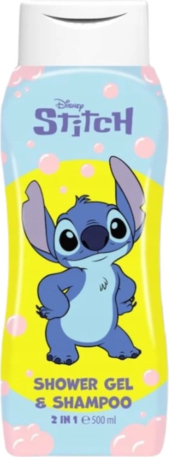 Xhel dushi dhe shampon për fëmijë Air-Val Stitch 2-në-1, 500ml