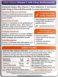 Ultra Vitamin C Sustained Release 500 mg – Suplement për Mbështetje Imunitare dhe Shëndet të Përgjithshëm Ultra Vitamin C Sustained Release 500 mg – Suplement për Mbështetje Imunitare dhe Shëndet të Përgjithshëm