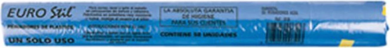 Rollo mbrojtëse për floktarë Eurostil Unidosis, 50 copë, blu