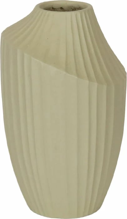 Vazo ELIX, ngjyrë mente, 22.5x22.5x38cm, MgO