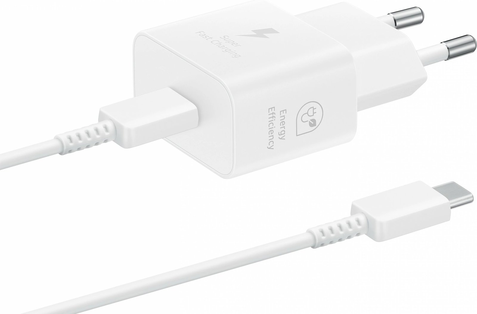 Karikues Samsung Galaxy USB Type-C 25W 1m i bardhë