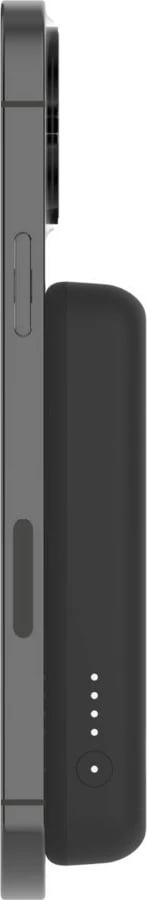 Power bank Belkin BPD004btBK me MagSafe, 5000 mAh, me mbajtëse, e zezë