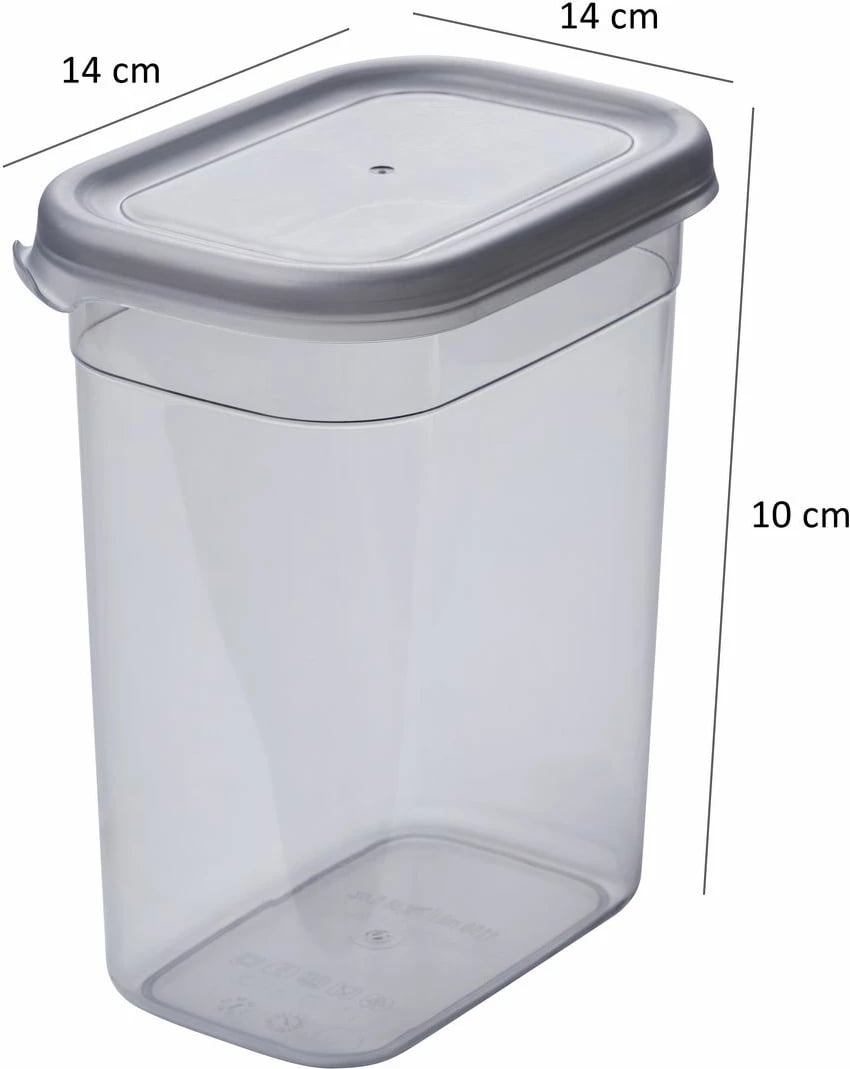 Set kuti për organizim (10 copë), ngjyrë antracit, BNMPEGYAR10-1115