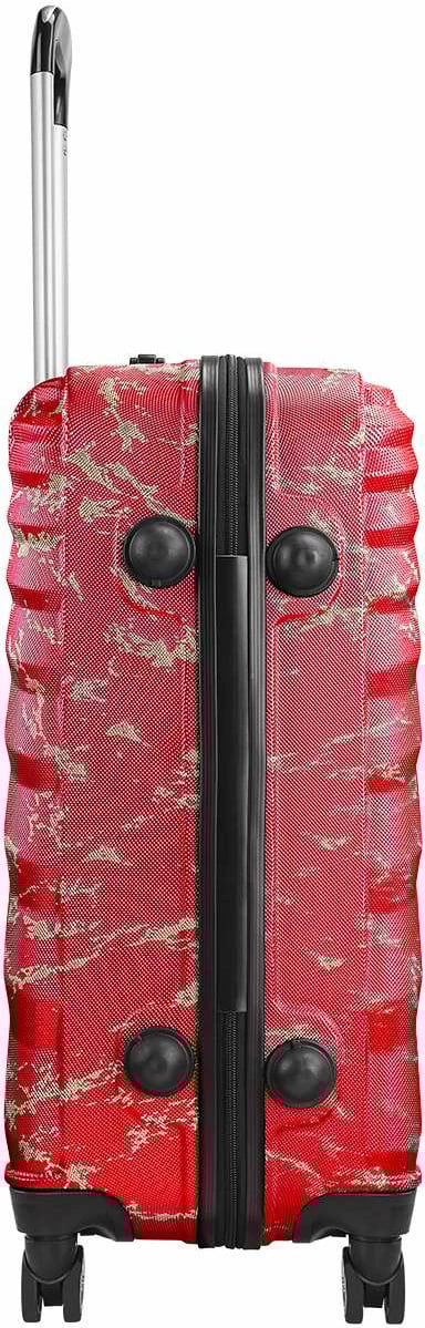 Valixhe udhëtimi e mesme, ngjyrë e kuqe, Zoozie Bags, Wexta Wx-300