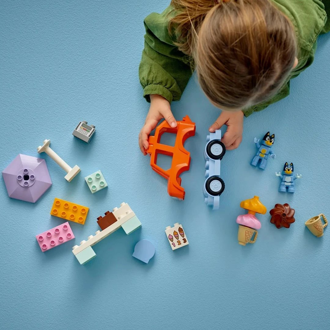 Set lodrash LEGO Duplo Bluey 10458, 22 pjesë, për fëmijë 2+ vjeç Set lodrash LEGO Duplo Bluey 10458, 22 pjesë, për fëmijë 2+ vjeç