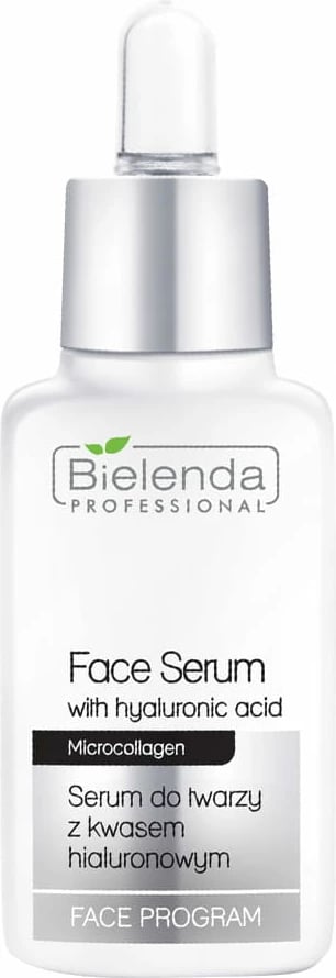 Serum për fytyrë Bielenda Professional me acid hialuronik për femra, 30ml
