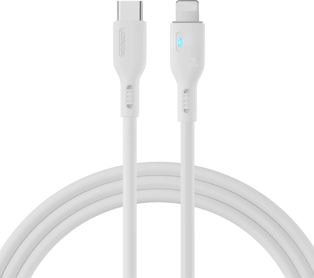 Kabllo Joyroom S-CL020A13, USB-C në Lightning, 2m, 20W, e bardhë